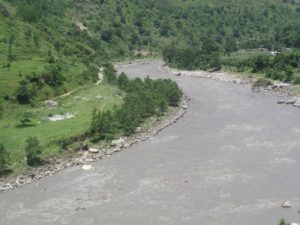 Kali-Gandaki on the way to Jomsom